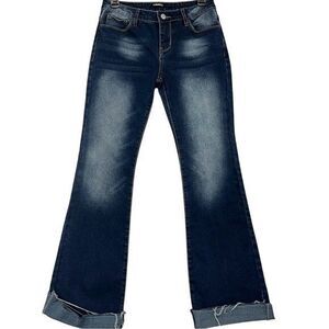 Flamingals Juniors Long Bootcut Jeans Size 5 Medium
